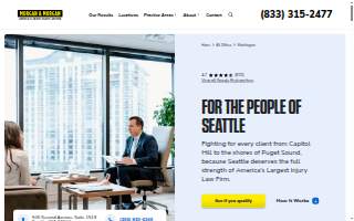 Morgan & Morgan of Seattle website