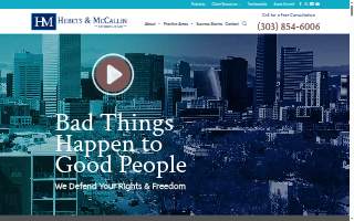 Hebets & McCallin P.C. of Denver website