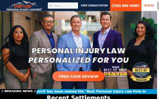 Denver Personal Injury Lawyers® website