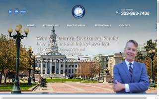 Daniels Law Firm website