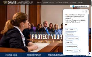 Davis Law Group PLLC website