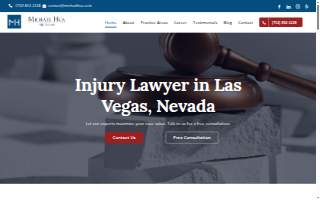 Michael Hua Injury Law website