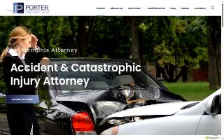 The Porter Law Firm, PLLC website
