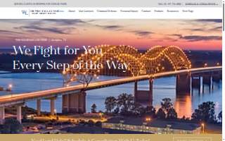 The Wharton Law Firm website