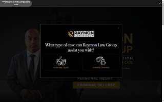 Raymon Law Group website