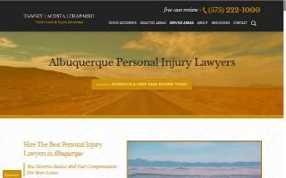 Tawney, Acosta & Chaparro P.C. website