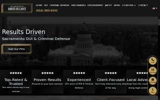 The Law Offices of Amber Bellante website
