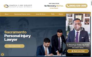 Omega Law Group website
