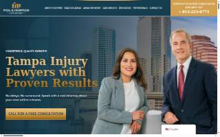 Fiol & Morros Personal Injury & Accident Lawyers Tampa website