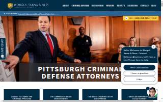 Worgul, Sarna & Ness, Criminal Defense Attorneys, LLC website