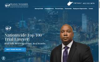Frank Walker Law website