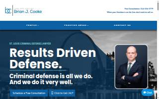The Law Offices of Brian J. Cooke website