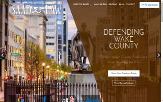 Saad Law website
