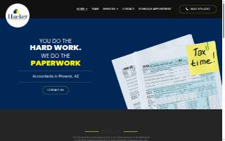 Hacker Accounting website