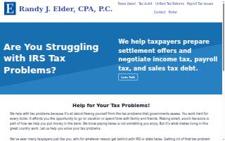 Randy J. Elder, CPA, PC website