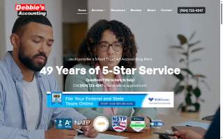 Debbie's Accounting Service, Inc website