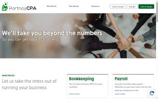 Portnoy CPA website
