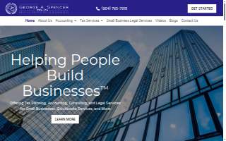 George A. Spencer, CPA, P.A. website
