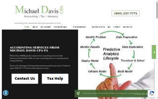 Michael Davis CPA PA website