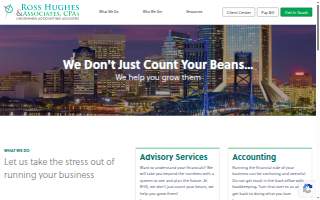 Ross Hughes & Associates, CPAs, PLLC website