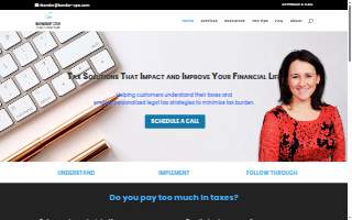Bender CPA website