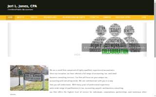 Jeri L Jones CPA website