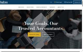 Holbrook & Manter, Columbus CPAs website