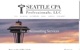 Seattle CPA Professionals LLC website
