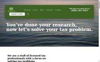 Washington Tax Services website