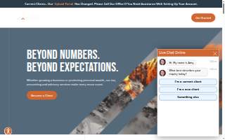 Capstone Accounting and Tax of Seattle website