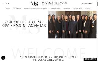 Mark Sherman CPA website