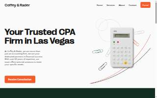 Coffey & Rader CPAs website