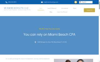 Miami Beach CPA LLC website