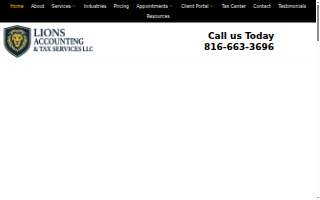 Lions Accounting And Tax Services Llc website