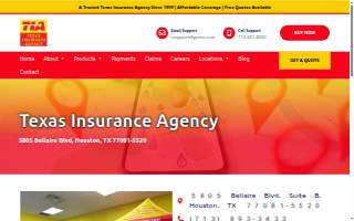 TIA- Texas Insurance Agency website