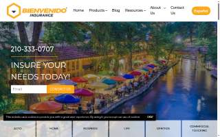 Bienvenido Insurance website