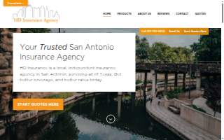 HD Insurance Agency website
