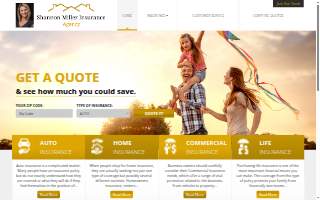 Shannon Miller Insurance Agency website