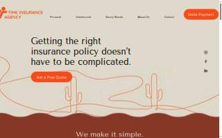 Time Insurance Agency website