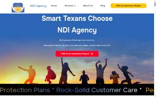 NDI Agency - Home Insurance and Auto Insurance website