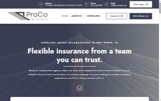 ProCo Insurance website