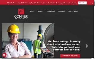 Conner Insurance website