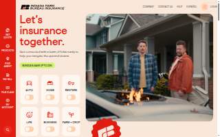 Indiana Farm Bureau Insurance website