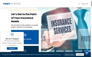Point Insurance - Boston website
