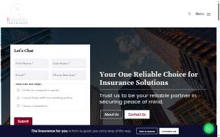 One Reliable Insurance Agency website