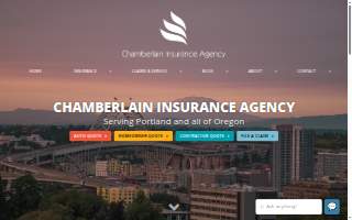 Chamberlain Insurance Agency website