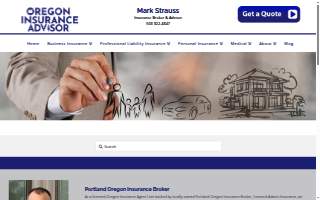Oregon Insurance Advisor website