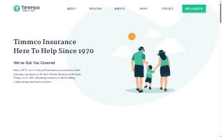 Timmco Insurance, Inc. website