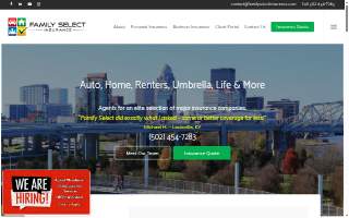Family Select Insurance website