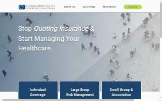 Commonwealth Insurance Partners website
